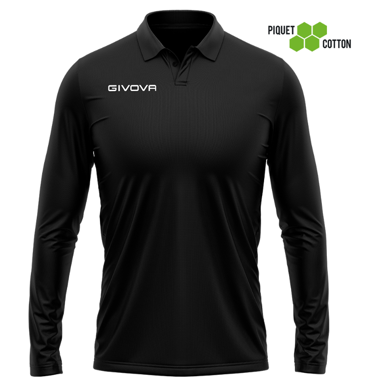Polo d hiver en coton pique Femme