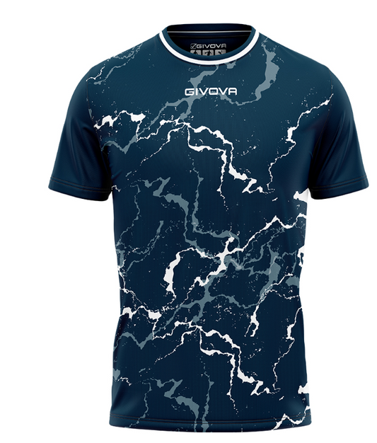 Maillot GRAPHITE bleu/blanc