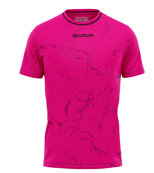 Maillot GRAPHITE fuxia/noir