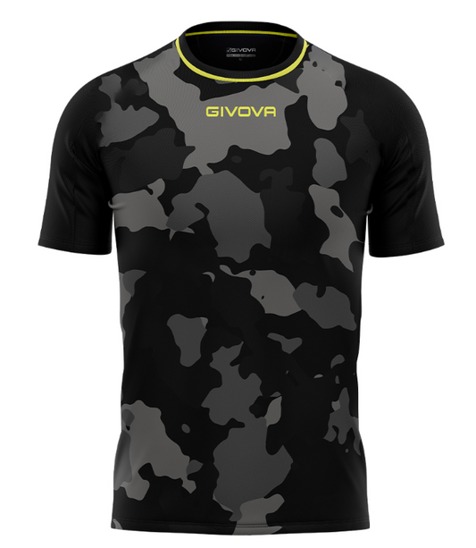 Maillot ARMY INTERLOCK NOIR GRIS