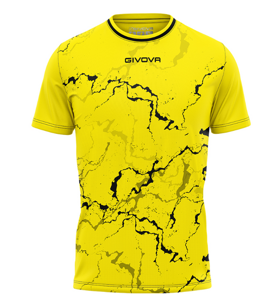 Maillot GRAPHITE jaune/noir