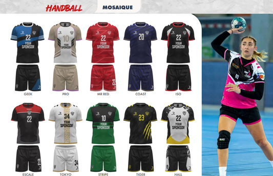 Sublimation Maillot et Short HANDBALL A PARTIR DE