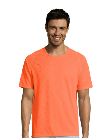 T-shirt SPORTY ORANGE  homme