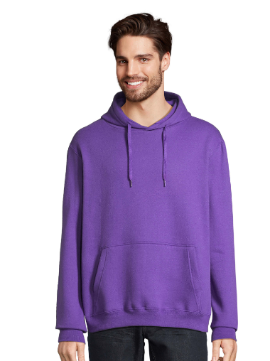 Sweat capuche RLI SPORT VIOLET unisexe