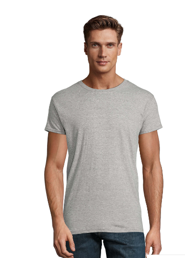 T-SHIRT RLI SPORT PERSONNALISABLE GRIS